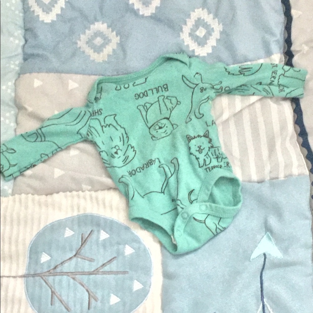 Carter newborn onesie